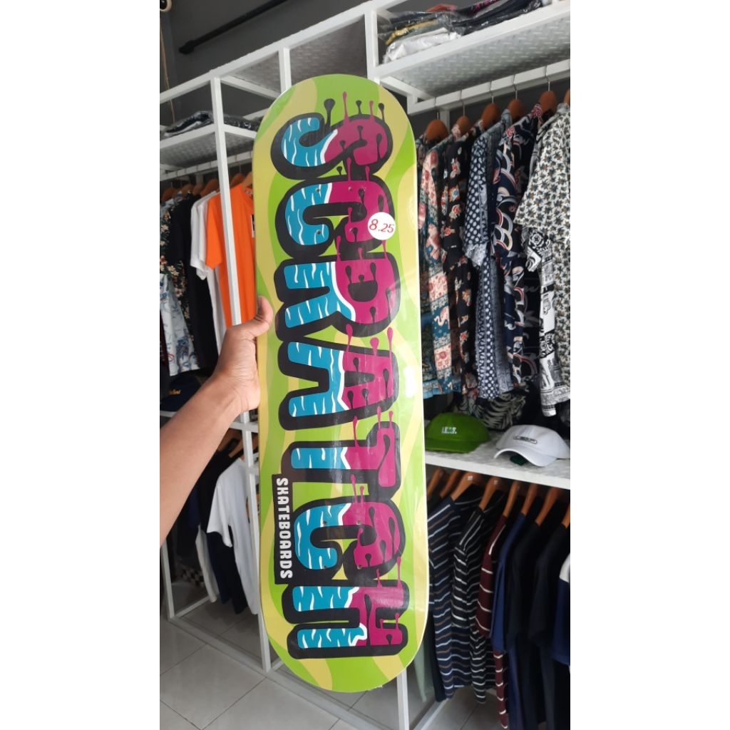 DECK SCRATCH TYPO SIZE 8.25 PAPAN SCRATCH