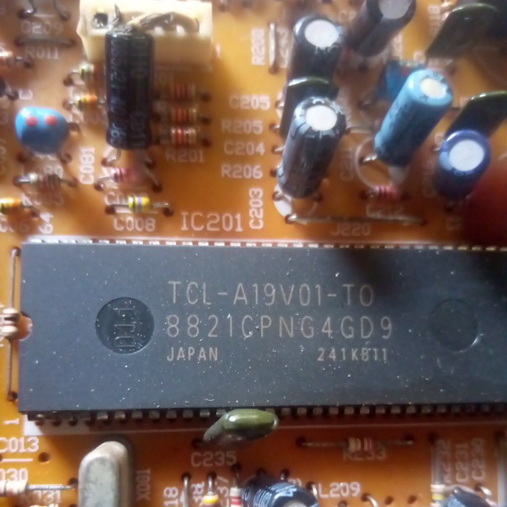 ic tv,IC TCL 8821__8823 masih nempel pcb,cabutan
