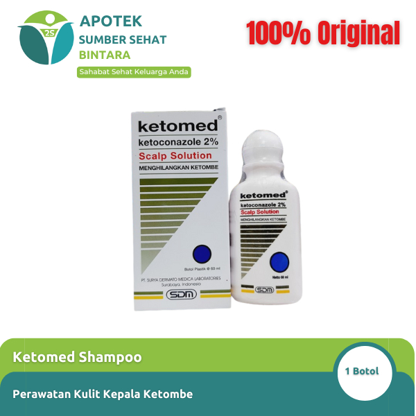 Ketomed Shampoo 60 ml - shampoo anti ketombe