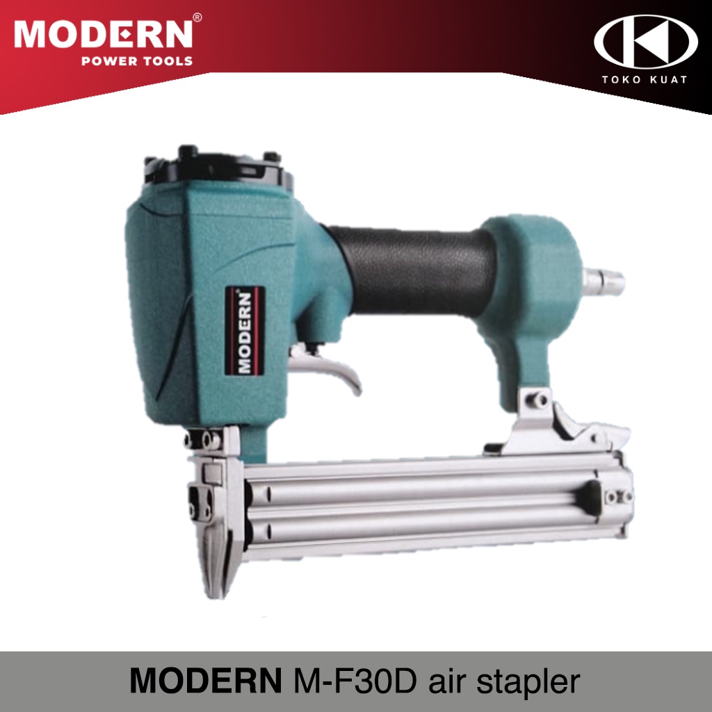 MODERN M-F30D air stapler / Mesin Air Nailer Gun Nail Staples Angin Alat Paku Tembak