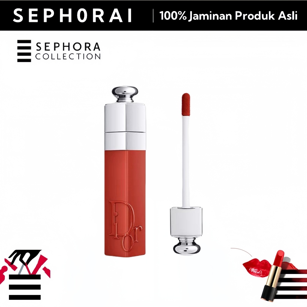100% Original Dior Addict Lip Tint New formula Lip tattoo 251 351 421 541 651 771 5ML