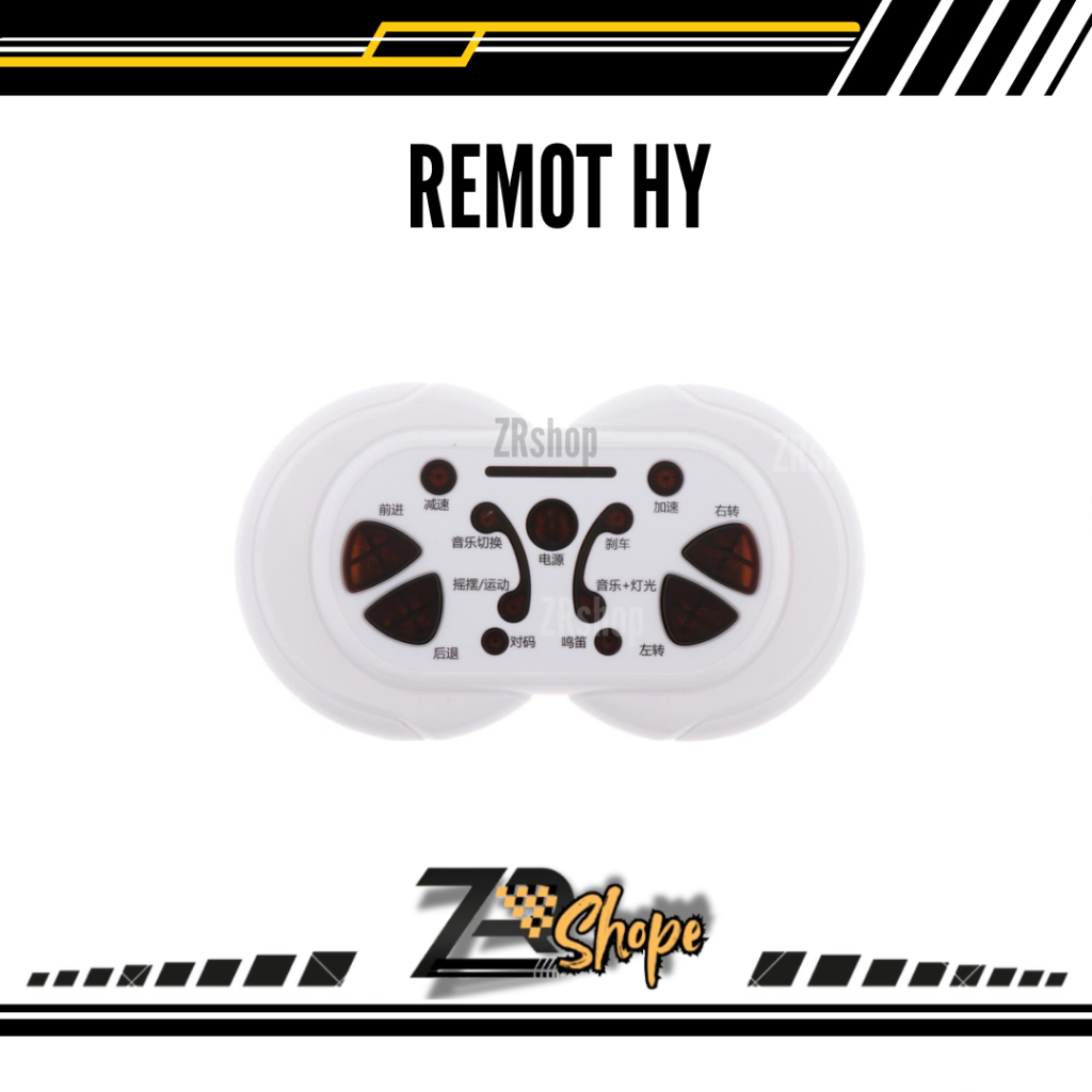 ZRShope || Remot Control Mobil Mainan Aki Anak type HY-JR JR1816RXS JR1807RXS Remot Receiver