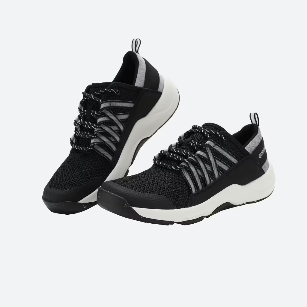 Quechua Sepatu Hiking Wanita NH500 Fresh - Hitam 8872348