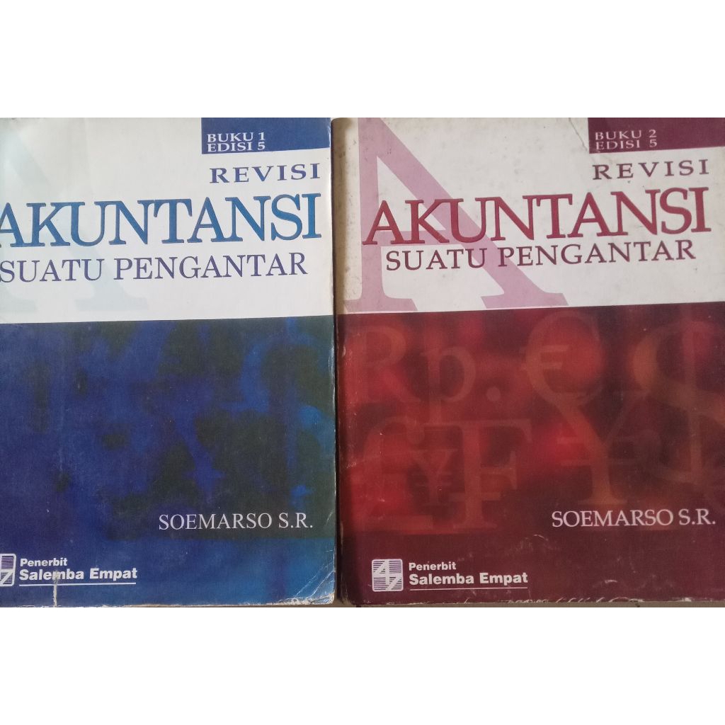 BUKU REVISI AKUNTANSI SUATU PENGANTAR BEKAS ORIGINAL