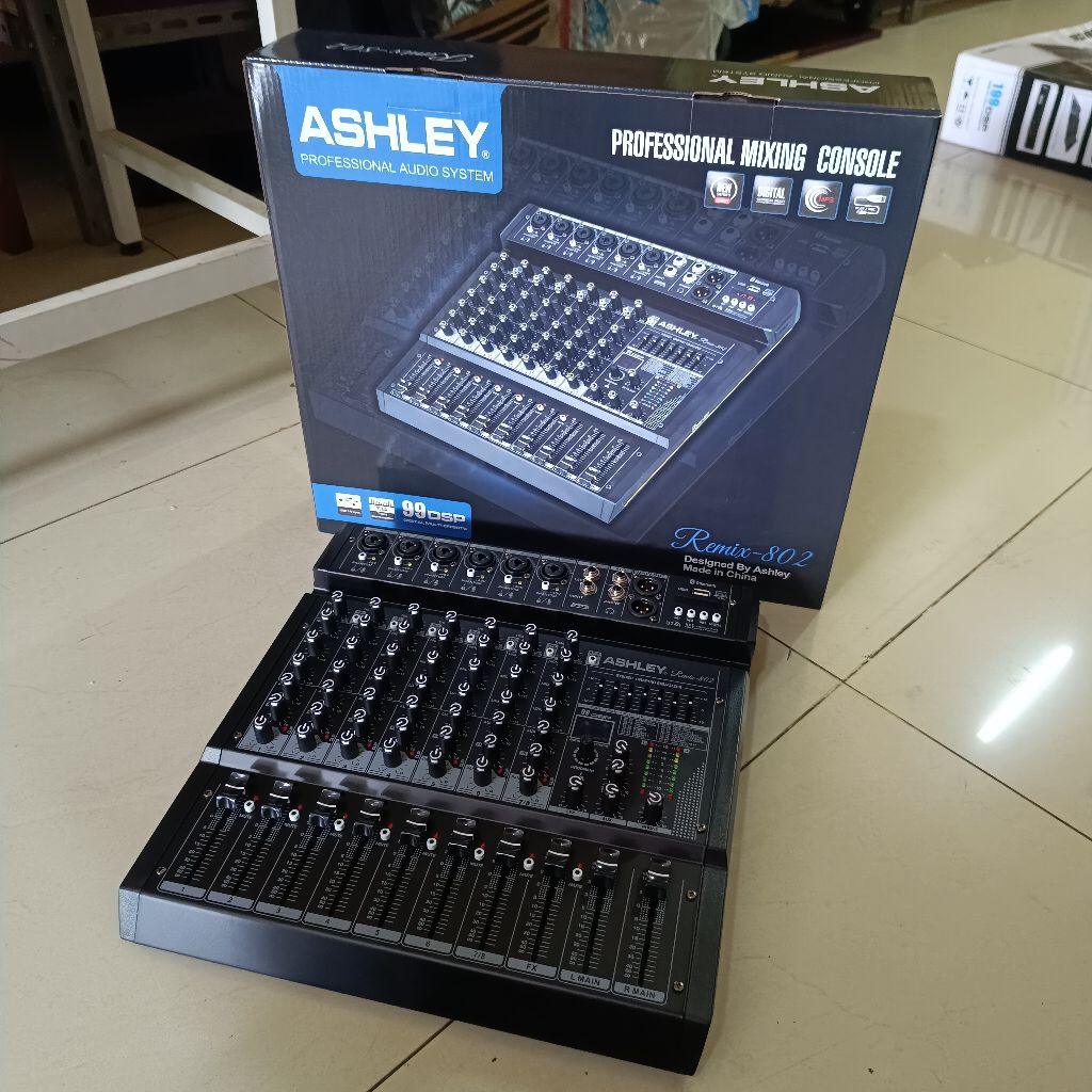 Mixer Ashley Remix 802 Original Mixer Audio Ashley Remix 802 Original