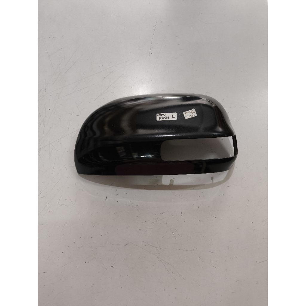 Kover cover tutup batok spion kiri Toyota New Rush, Daihatsu New Terios 2015 2016 2017 hitam