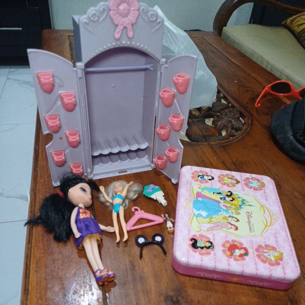 Acc Barbie mattel polly pocket bando kelly swan lake