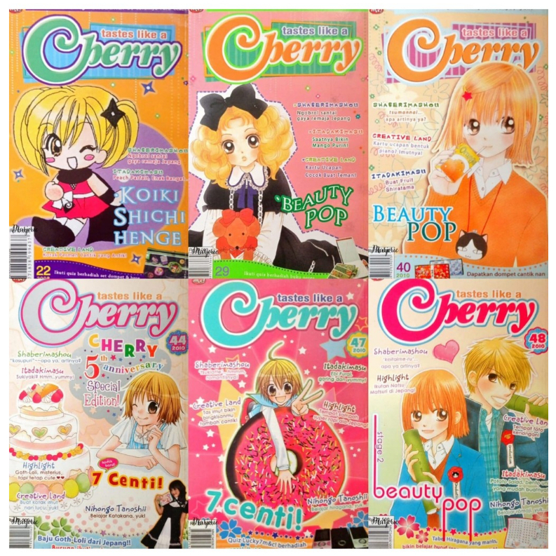 Komik Tastes Like A Cherry Vol #22 #29 #40 #44 #47 #48 Ori Preloved