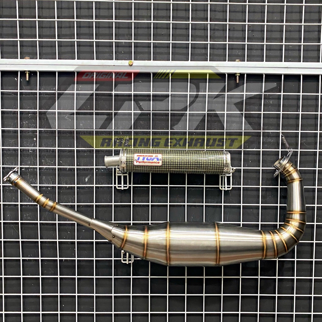 Knalpot NSR 150 R NSR 150 SP Tyga Performance Carbon Fullstainless Pnp