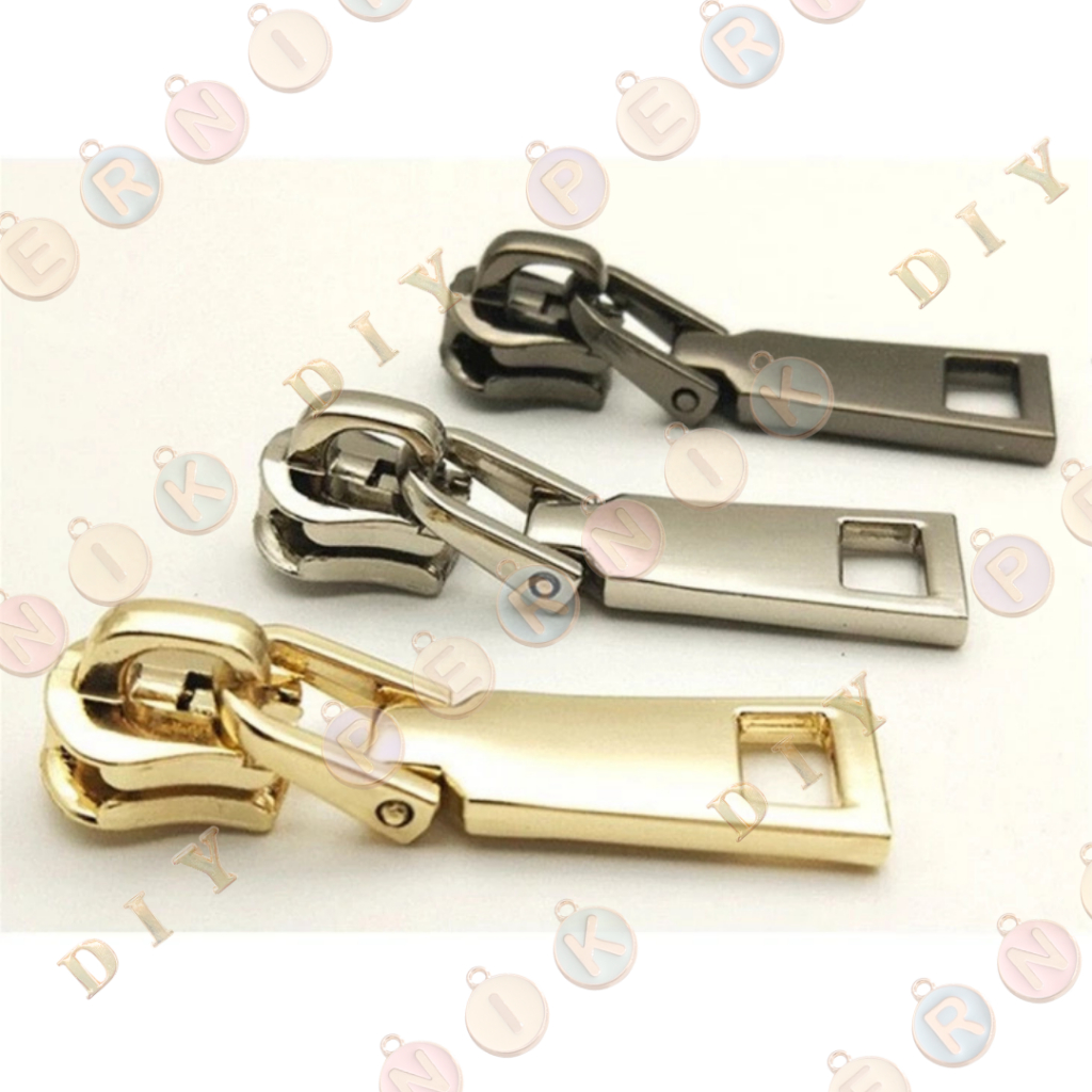 Accesories Tas Kepala Resleting BESI No. 5 (A) Pendek / Patah (Zipper puller) - (IMPORT)
