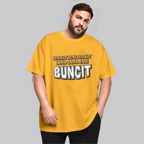 NF KAOS JUMBO SIZE M–7XL Dewasa | Kaos Oblong Polos Unisex Jumbo Big Size – Kaos Kata-Kata Lucu Prem