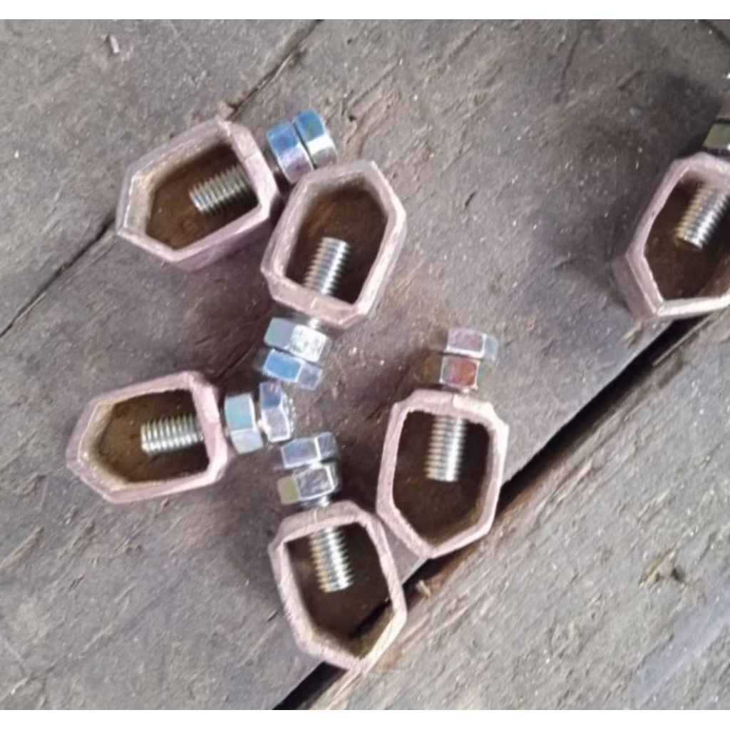 klem grounding rod 16mm/cincin stik rod grounding 16mm