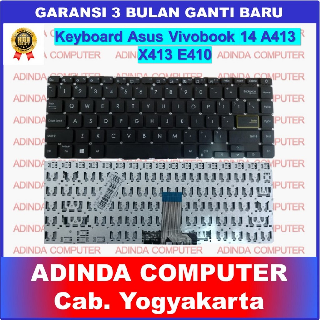 Keyboard Asus Vivobook 14 X413 X413EA X413F X413FA X413JA X421 X421F