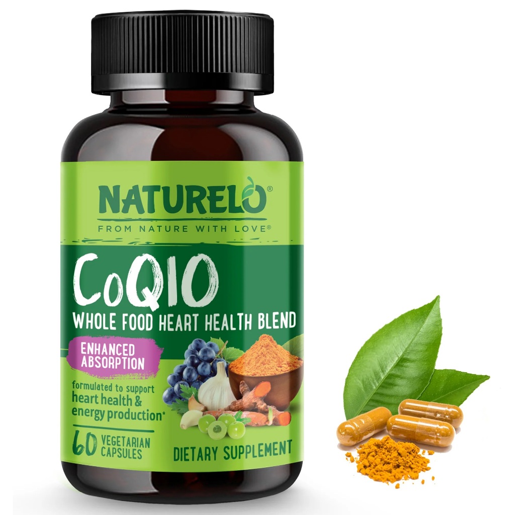 NATURELO - CoQ10 with Heart Health Blend