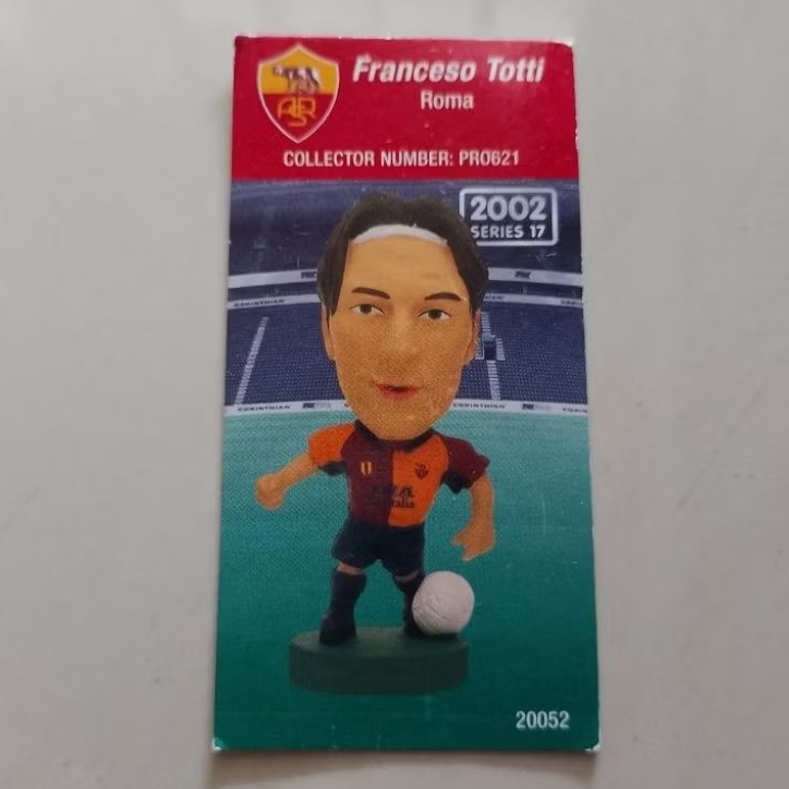 card original corinthian prostar Totti as Roma