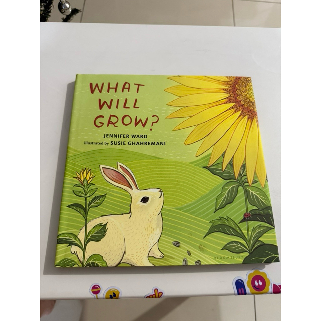 PRELOVED children book what will grow? | buku anak