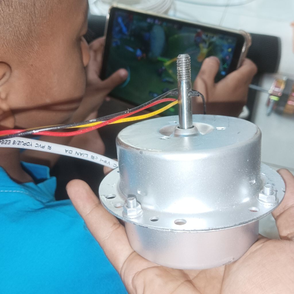 DINAMO HEXOS MASPION GULUNGAN TEMBAGA EXHAUST 3 KABEL