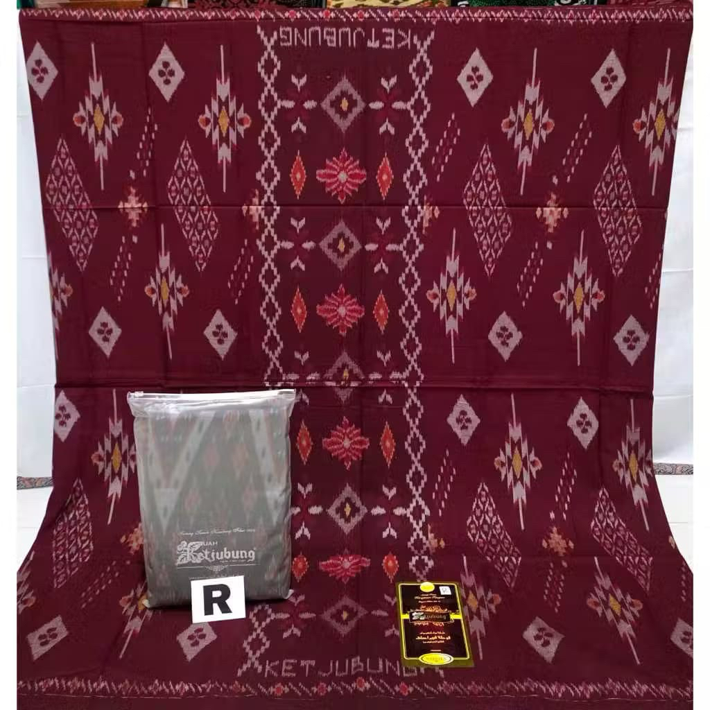 SARUNG GOYOR KETJUBUNG RED ORIGINAL
