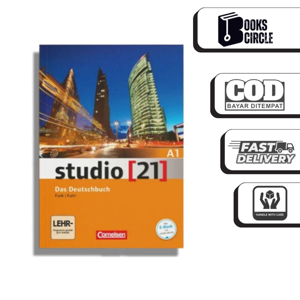 Buku belajar bahasa Jerman studio 21 Level A1 Das Deutschbuch