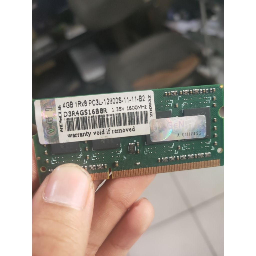 Ram bekas copotan leptop DDR 3 4GB PC3L 12800s