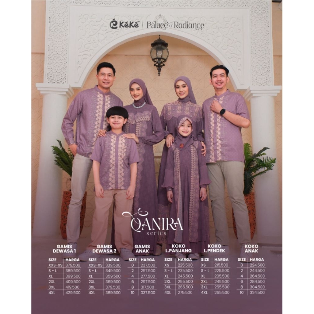 SARIMBIT KEKE QANIRA WARNA MULBERRY TERBARU