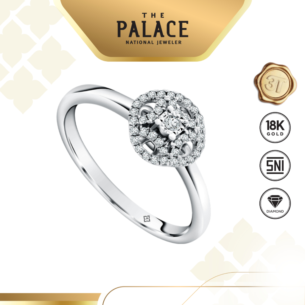 The Palace DJ Ladies Ring / Cincin Fashion Diamond
