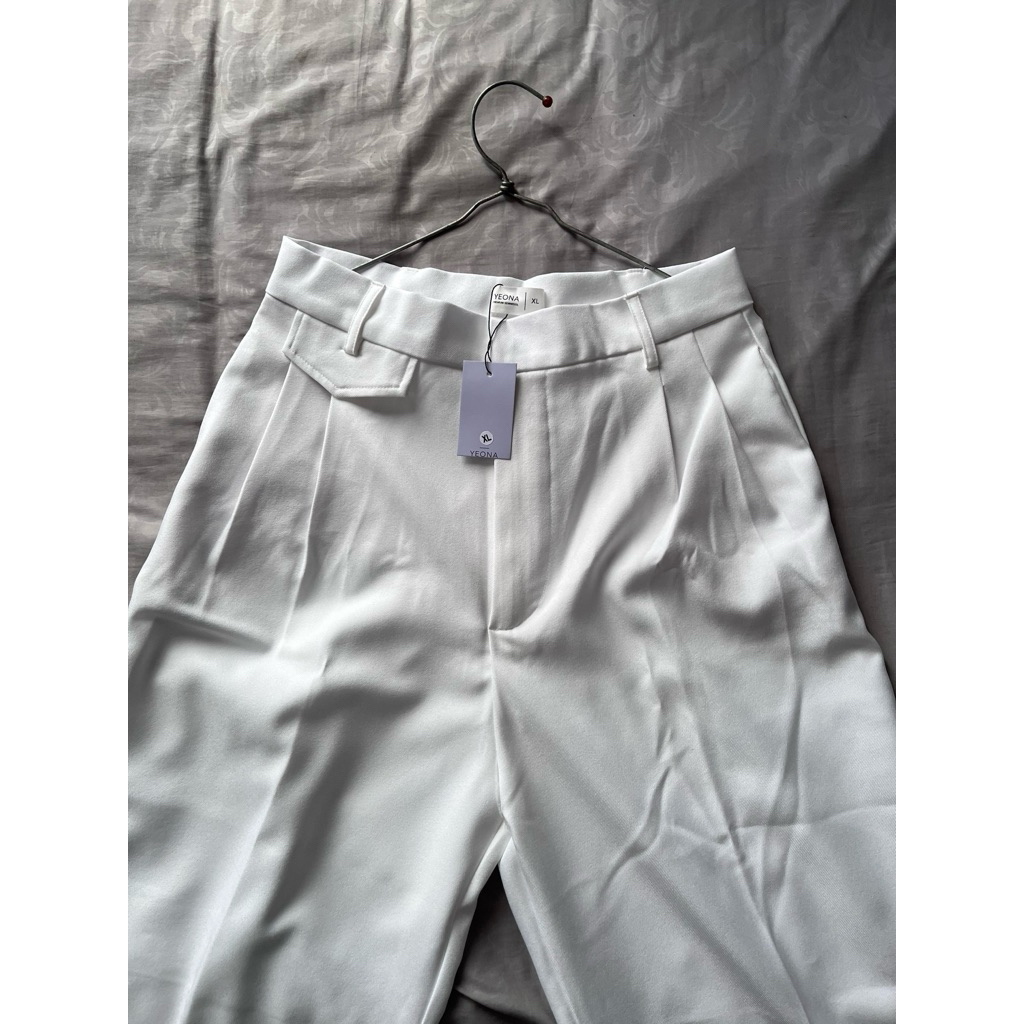 celana yeona oro pants (white) XL