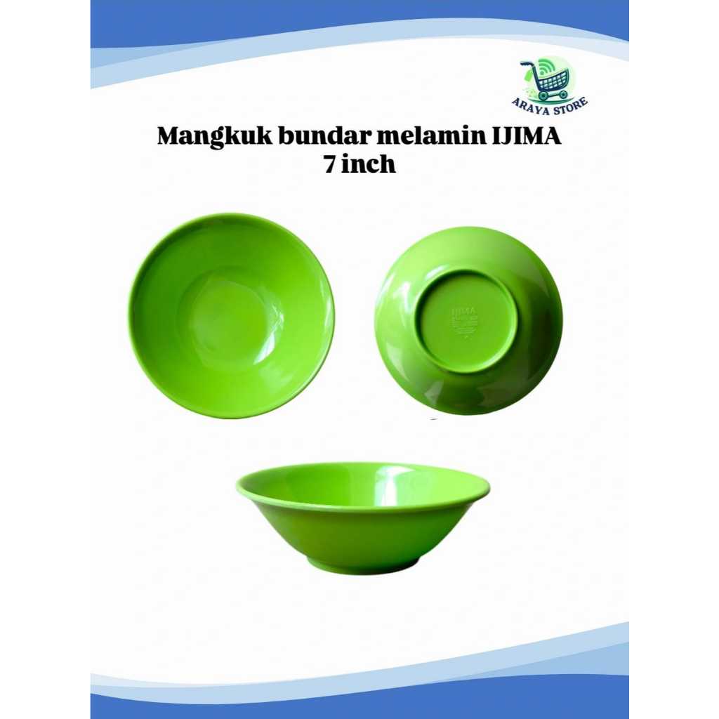 MANGKOK ES BUNDAR MELAMIN IJIMA
