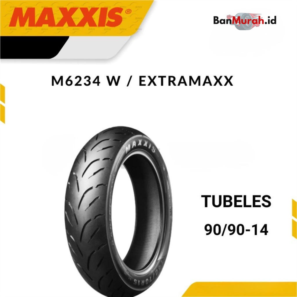 Ban Motor ring 14 maxxis extramaxx 90/90 tubeless