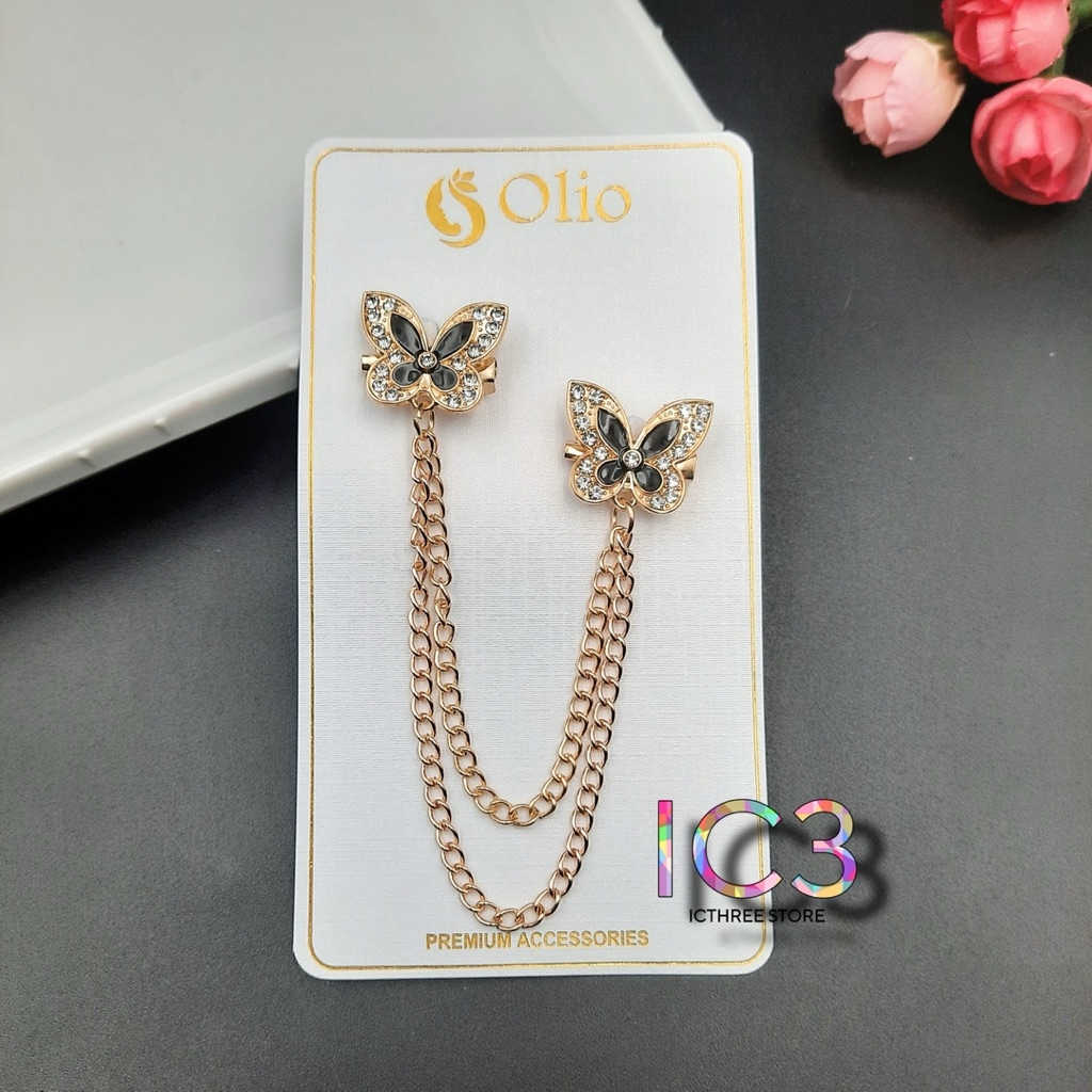 Bros kebaya Janggan | Bros Rantai Kebaya | Bros kenari jurai