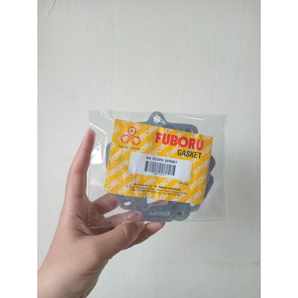 PAKING BLOK - BURING - GASKET FUBORU - VESPA SPRINT [ ISI 20 PCS ]
