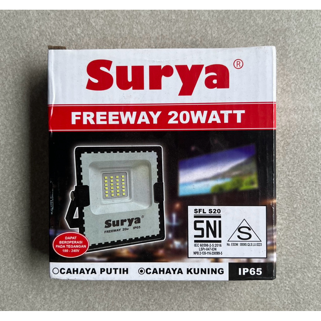 LAMPU SOROT SURYA FREEWAY