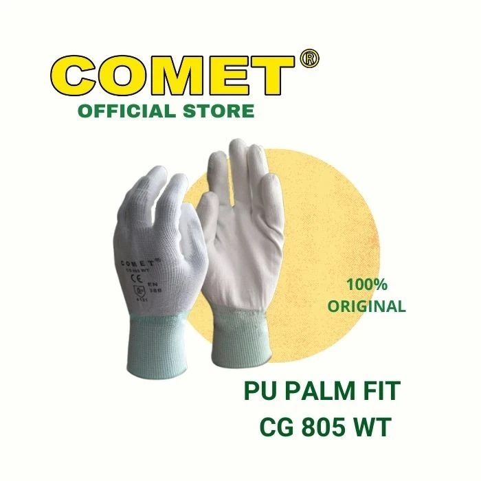 Sarung Tangan COMET Palm Fit CG 805 WT