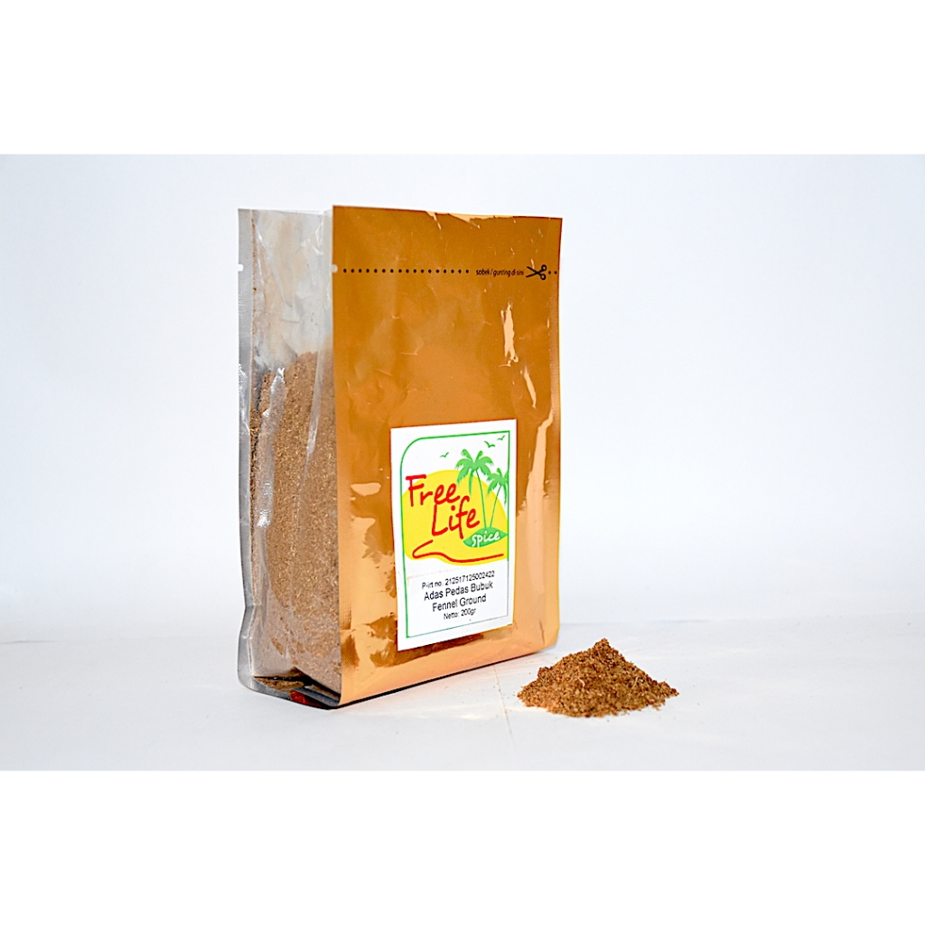FRESH LIFE Adas Pedas Bubuk - Ground Fennel / Fennel Ground / Fennel Powder 200 gram, 300 gram