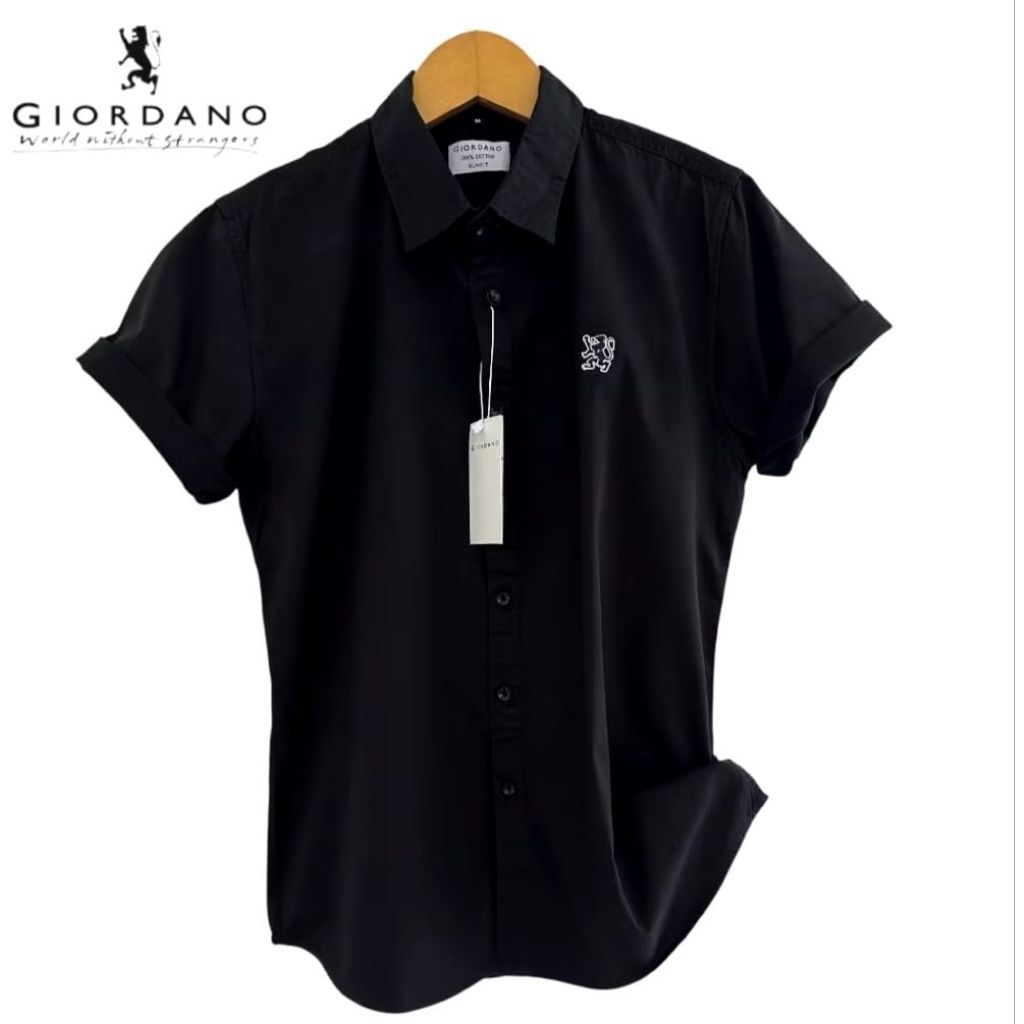 Kemeja lengan pendek pria/Kemeja pria lengan pendek/Hem pria terlaris/Kemeja lengan pendek polos/Kem