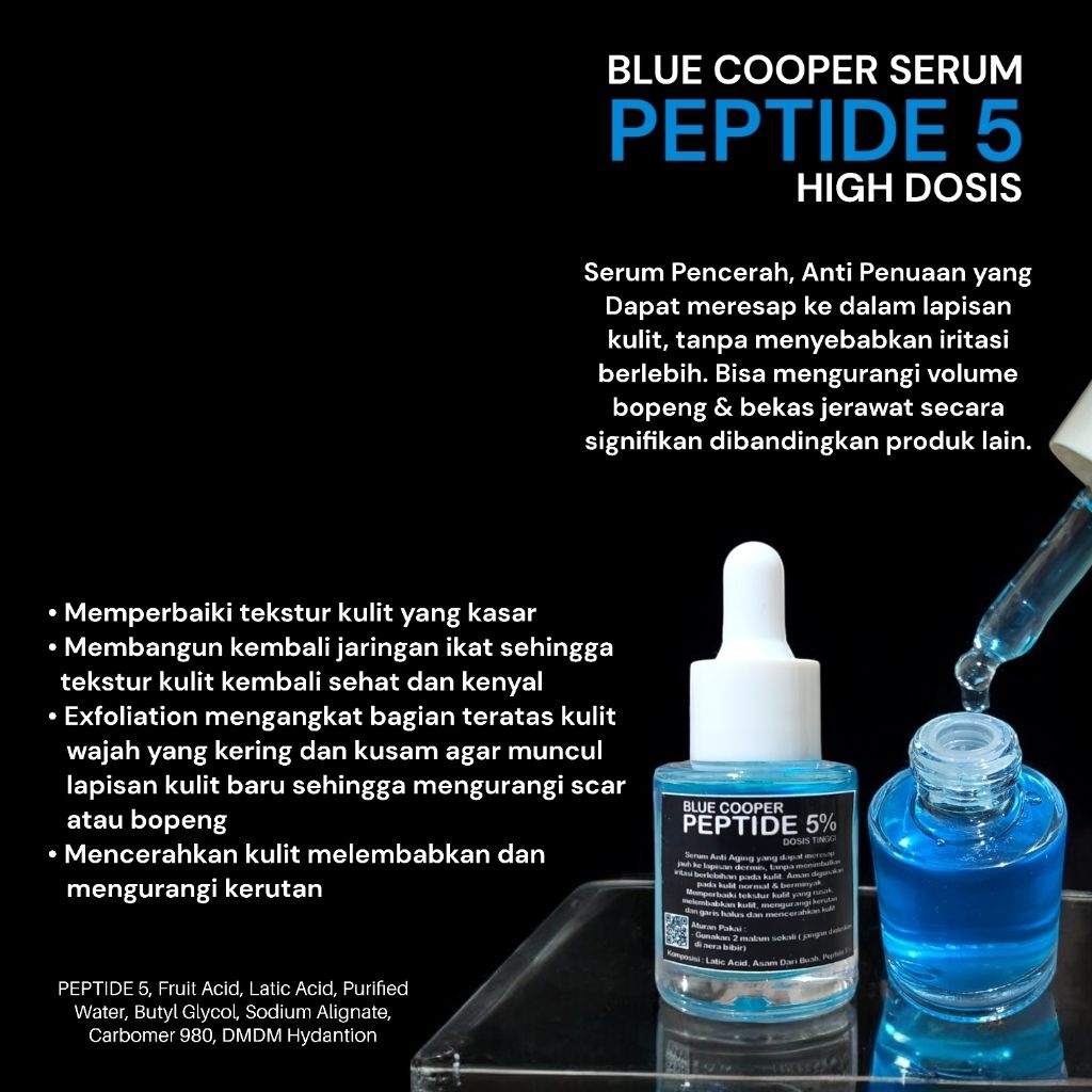 Serum Blue Cooper Peptide 5