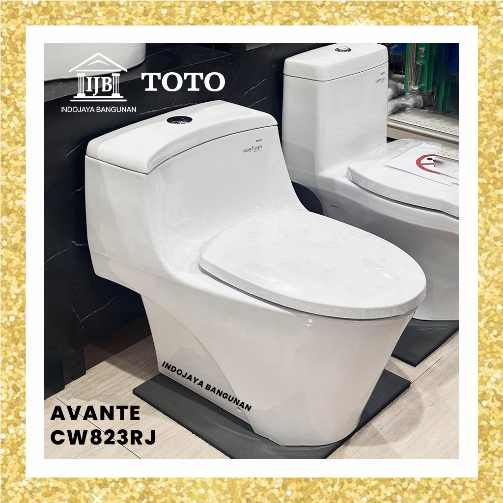 Kloset Toto Monoblock One Piece Avante CW 823 RJ Rough-In 30,5 cm