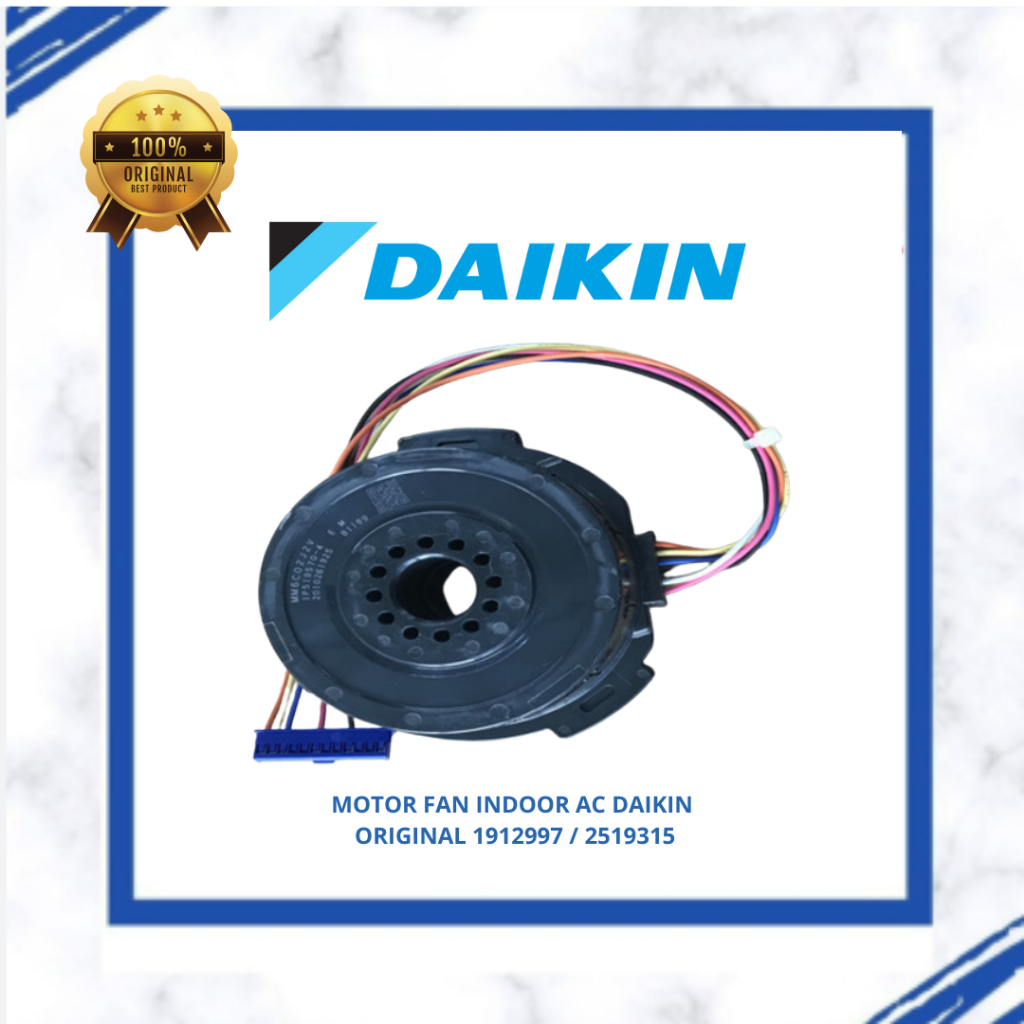 MOTOR FAN INDOOR AC DAIKIN FTKC25PVM4  ORIGINAL 1912997 / 2519315