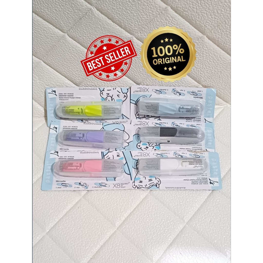 PASTEL INHALER TERANSPARANT THAILAND