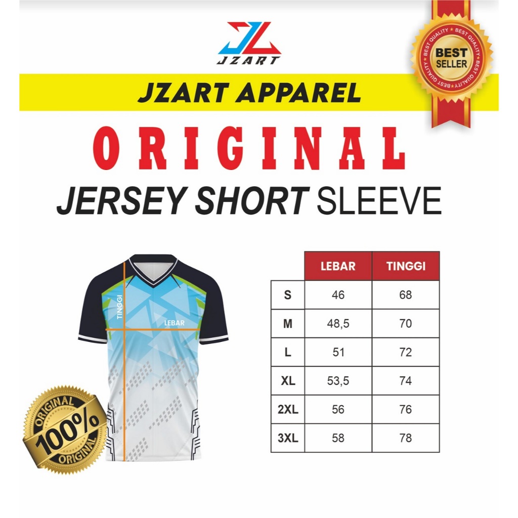 JERSEY CUSTOME PRINTING BERKERAH