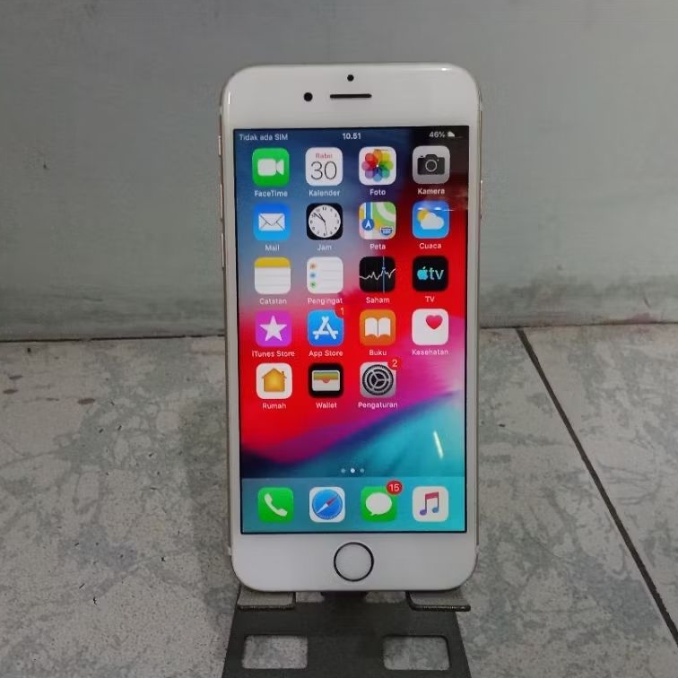 APPLE IPHONE 6 GOLD 32GB SECOND BEKAS
