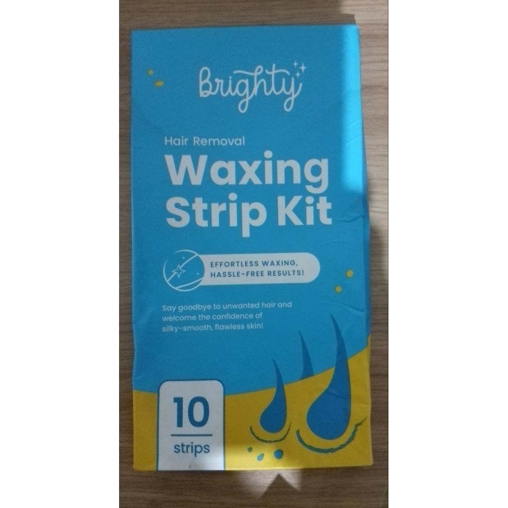 Brighty Waxing Strip Kit (PRELOVED)