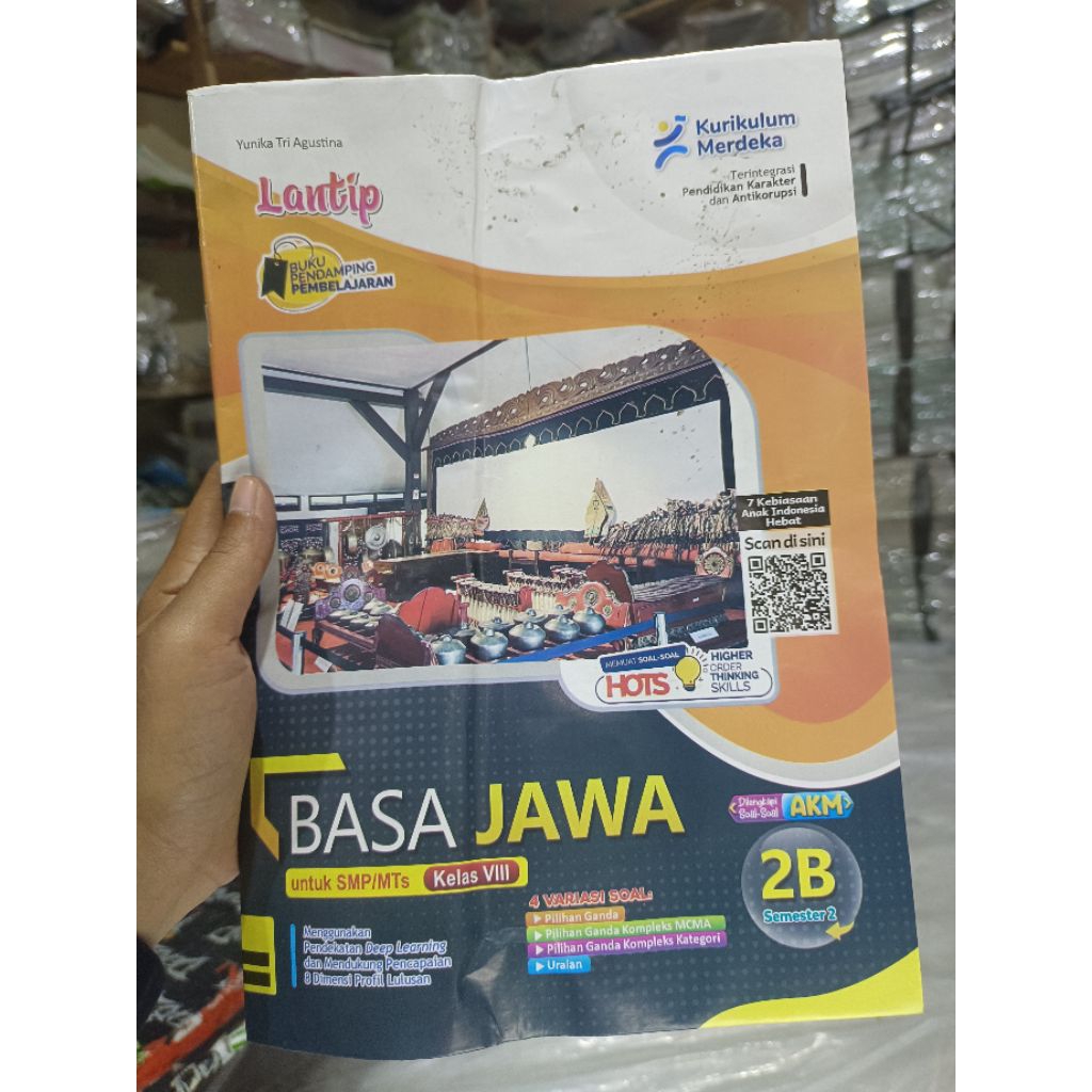 LKS SMP/MTS BAHASA JAWA KELAS 8 SEMESTER 2 KURIKULUM MERDEKA