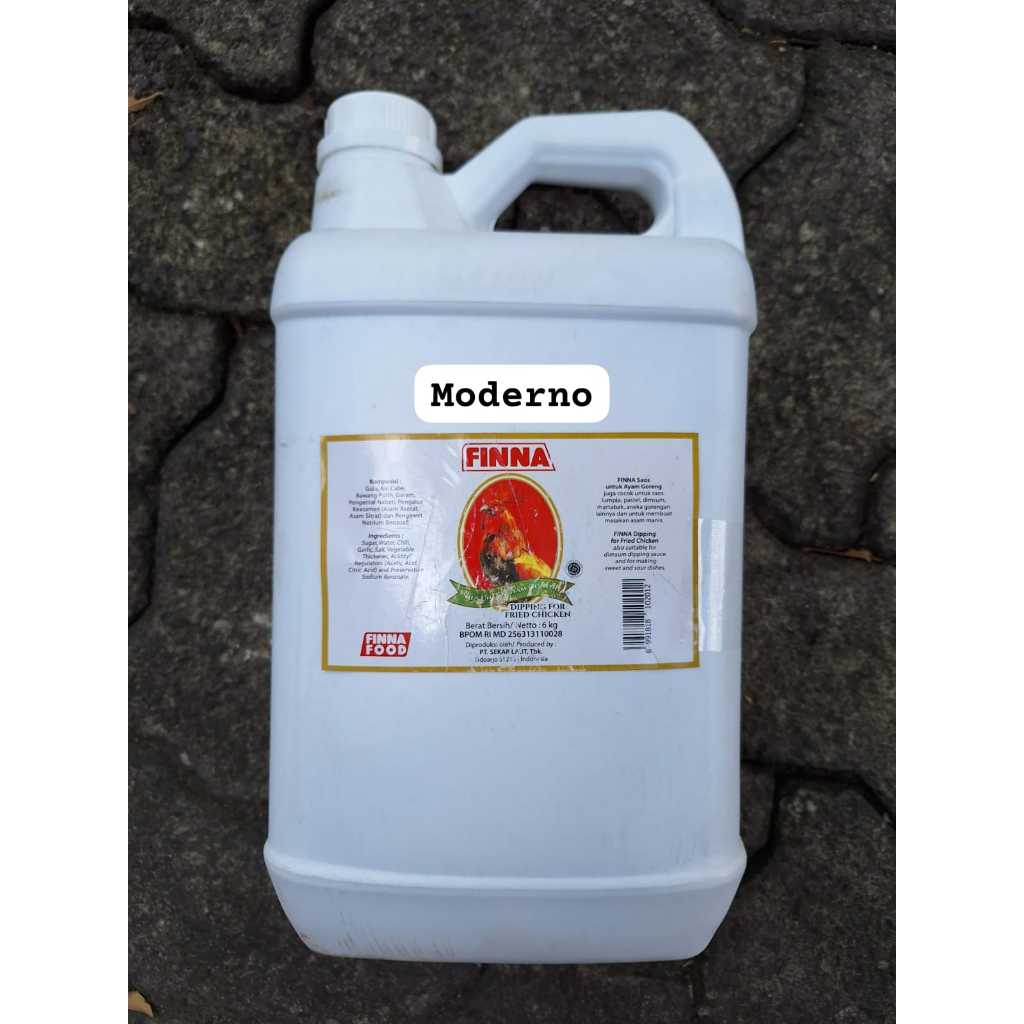 Finna sambal bangkok Dipping For Chicken 6 Kg - Finna sambal bangkok dipping for chicken Derigen 6 K