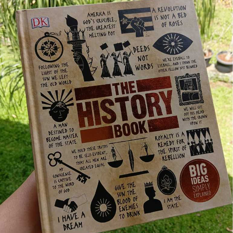DK Big Ideas Simply Explained The History Book (HC) Bahasa Inggris Preloved