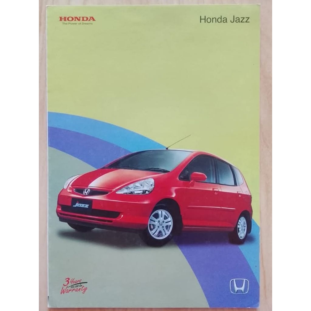 Brosur Mobil Honda Jazz i-DSI (2004)