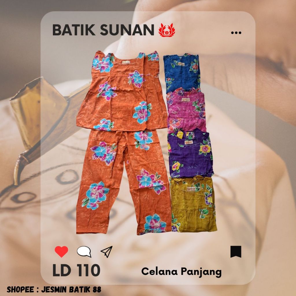 Celana Panjang Batik Sunan Dewasa