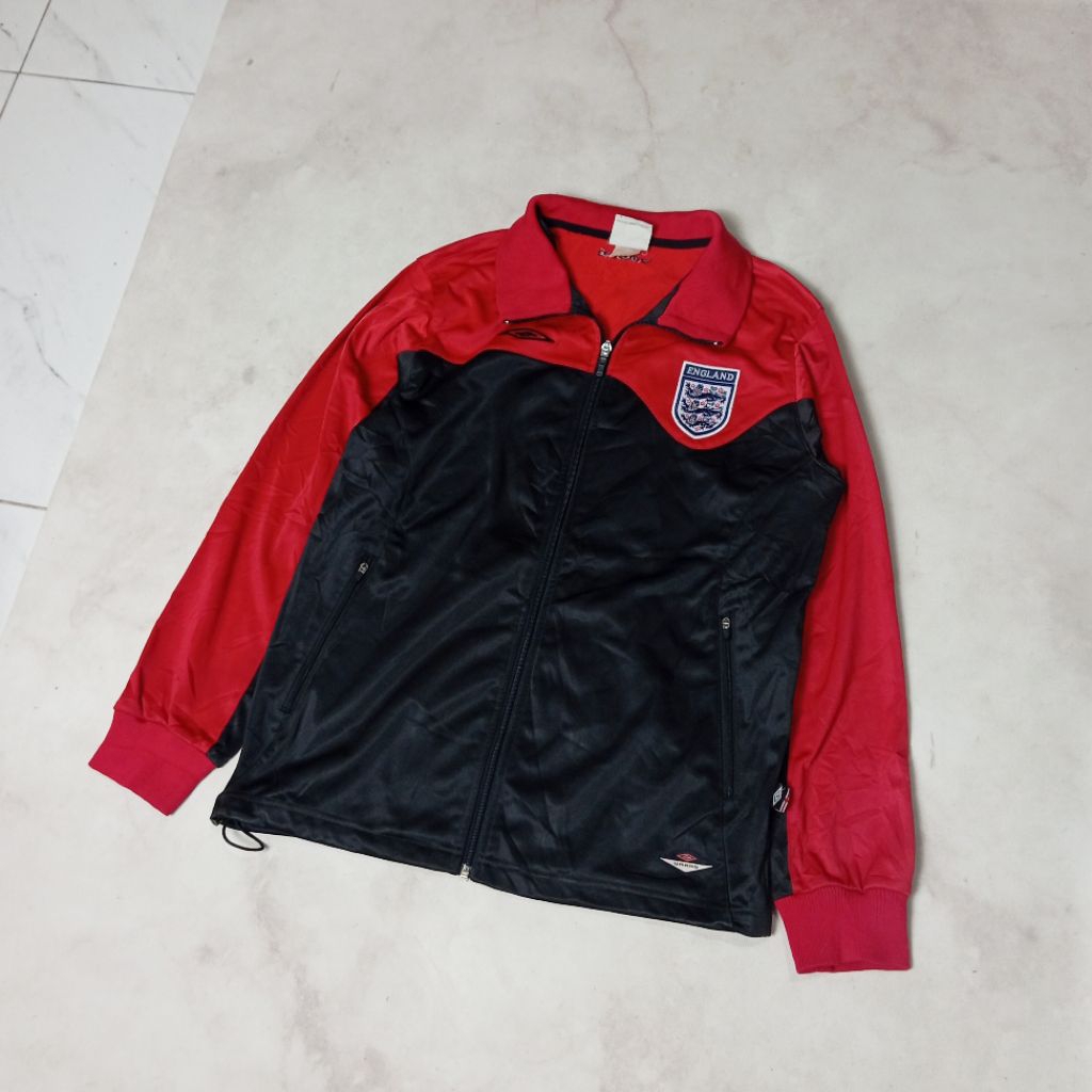 Tracktop Umbro England Pria Wanita Second Bekas