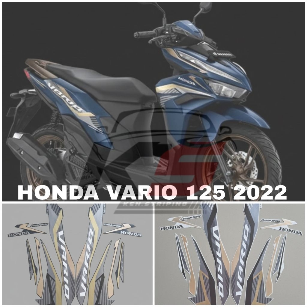 STICKER STRIPING MOTOR HONDA VARIO 125 2022 2023
