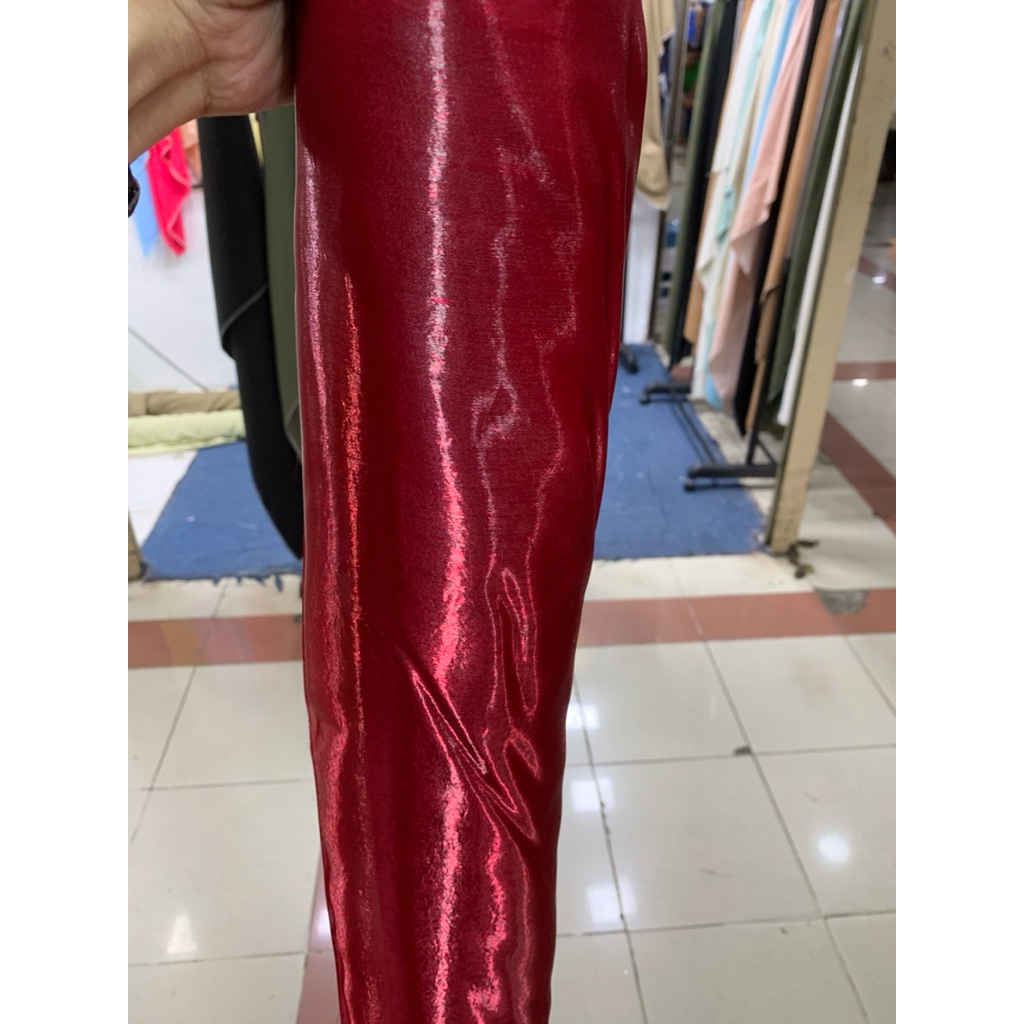 KAIN ORGANZA LIQUID EXKUSIF/kain polos organza/kain kaca